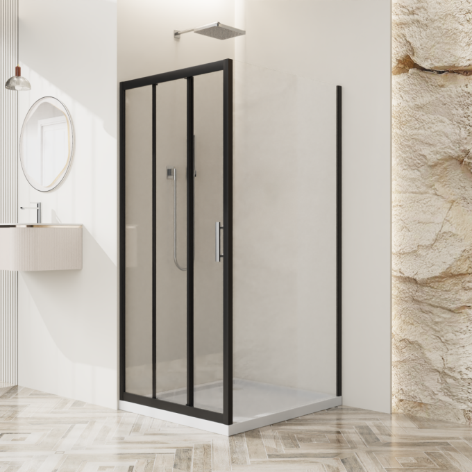 Душевой уголок BELBAGNO UNO-195-AHF-31-100/70-C-Cr